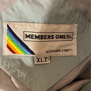 Men’s vintage 80’s Members Only grandad jacket by Europe Craft